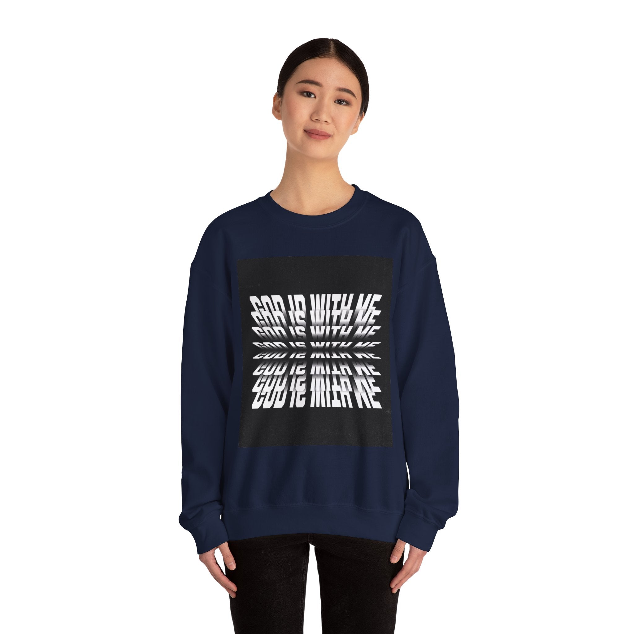 GOD IS WITH ME™ Crewneck Sweatshirt