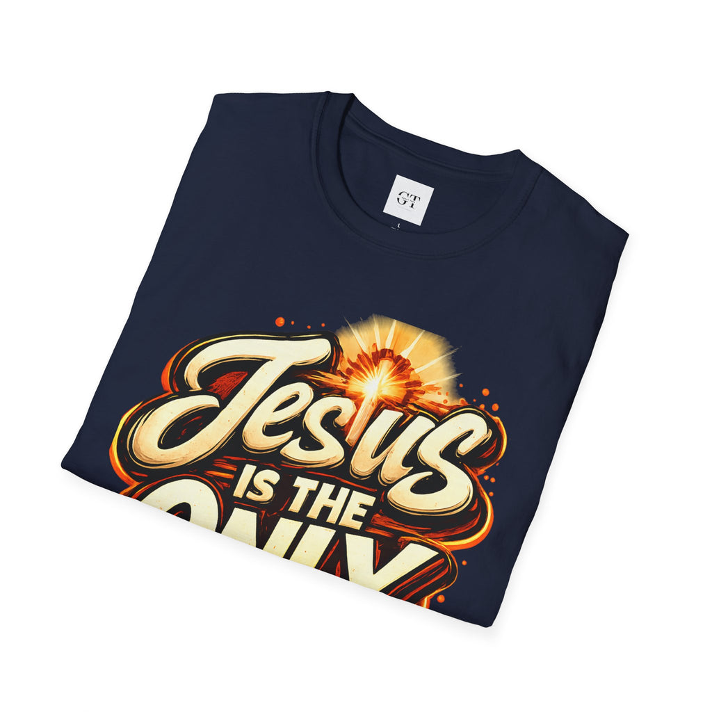Jesus Is The Only Way" Bold Gospel Tee