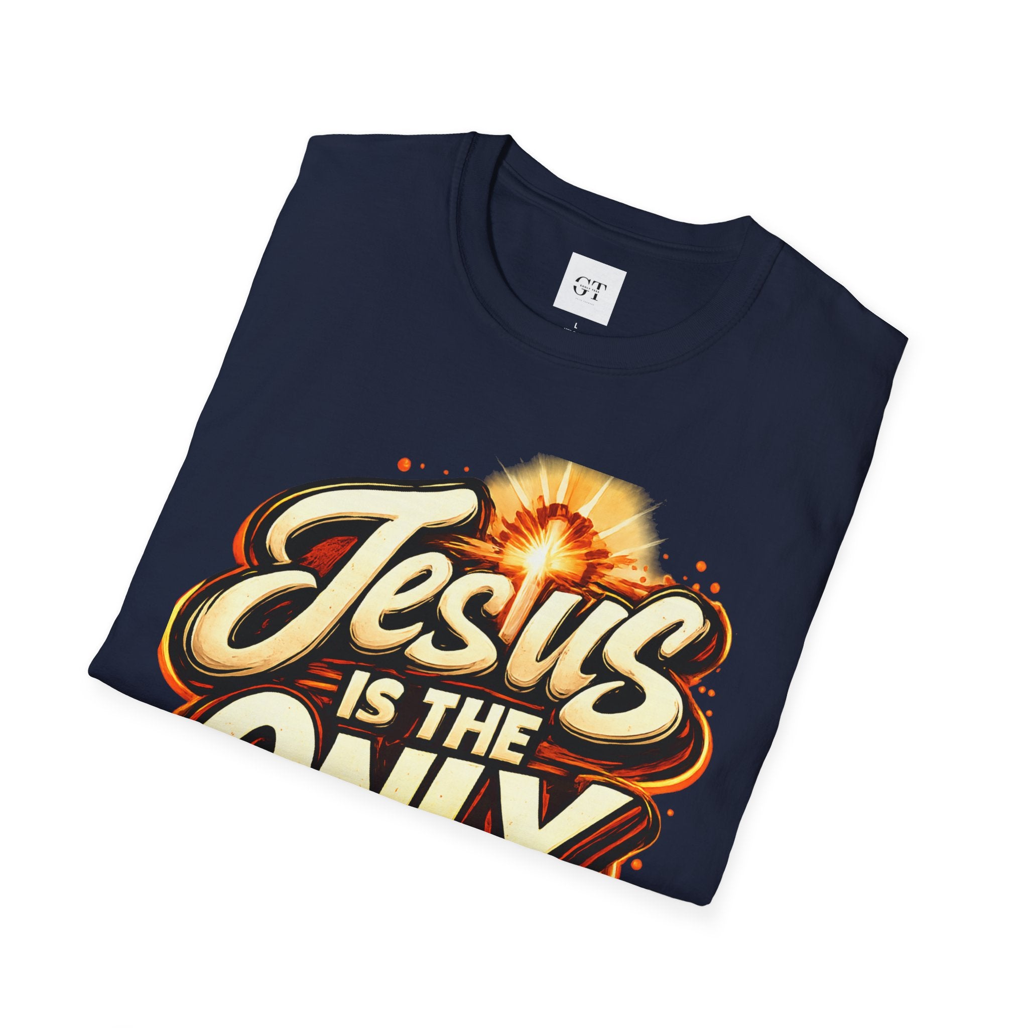Jesus Is The Only Way" Bold Gospel Tee