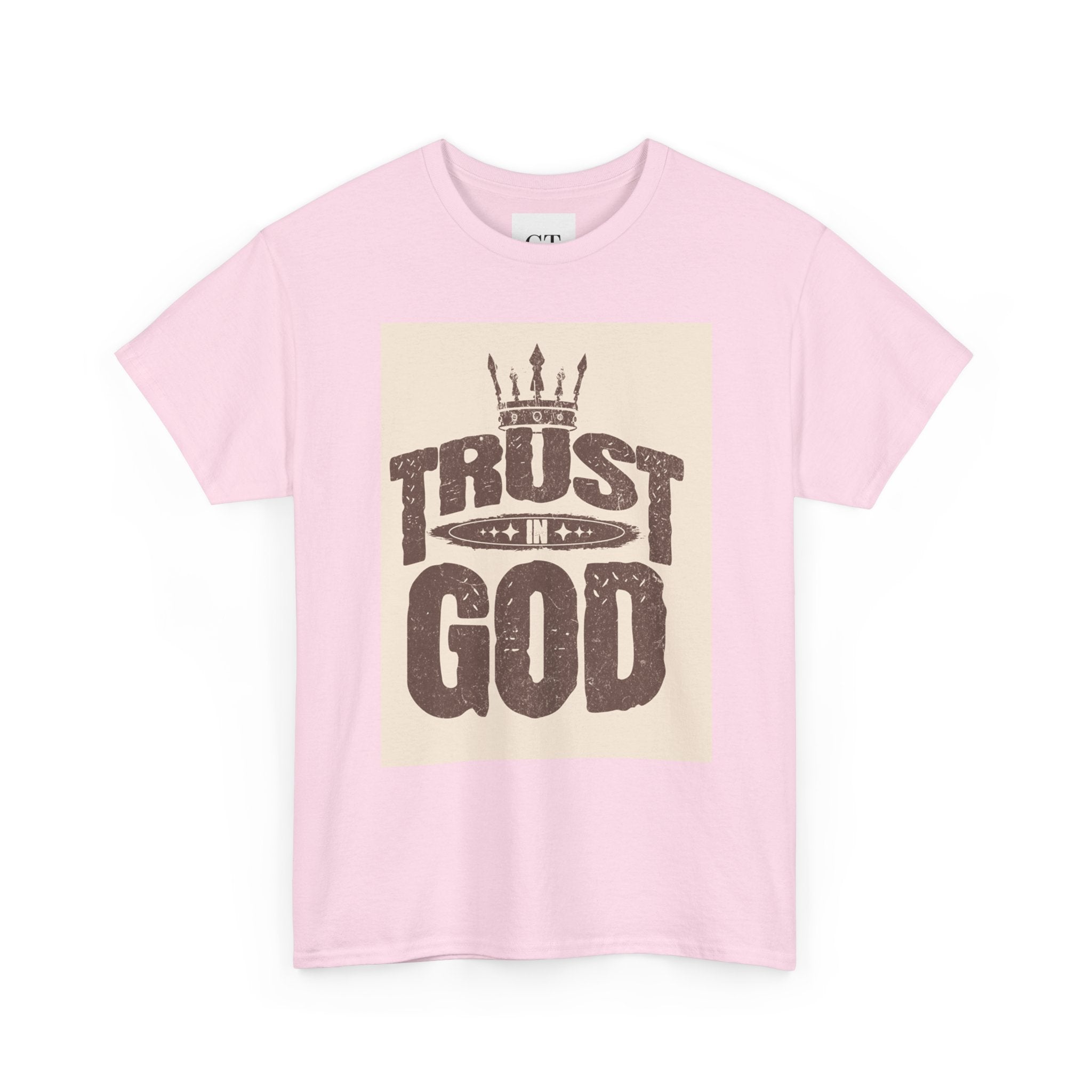 Trust in God T-Shirt | Christian Faith Script Tee