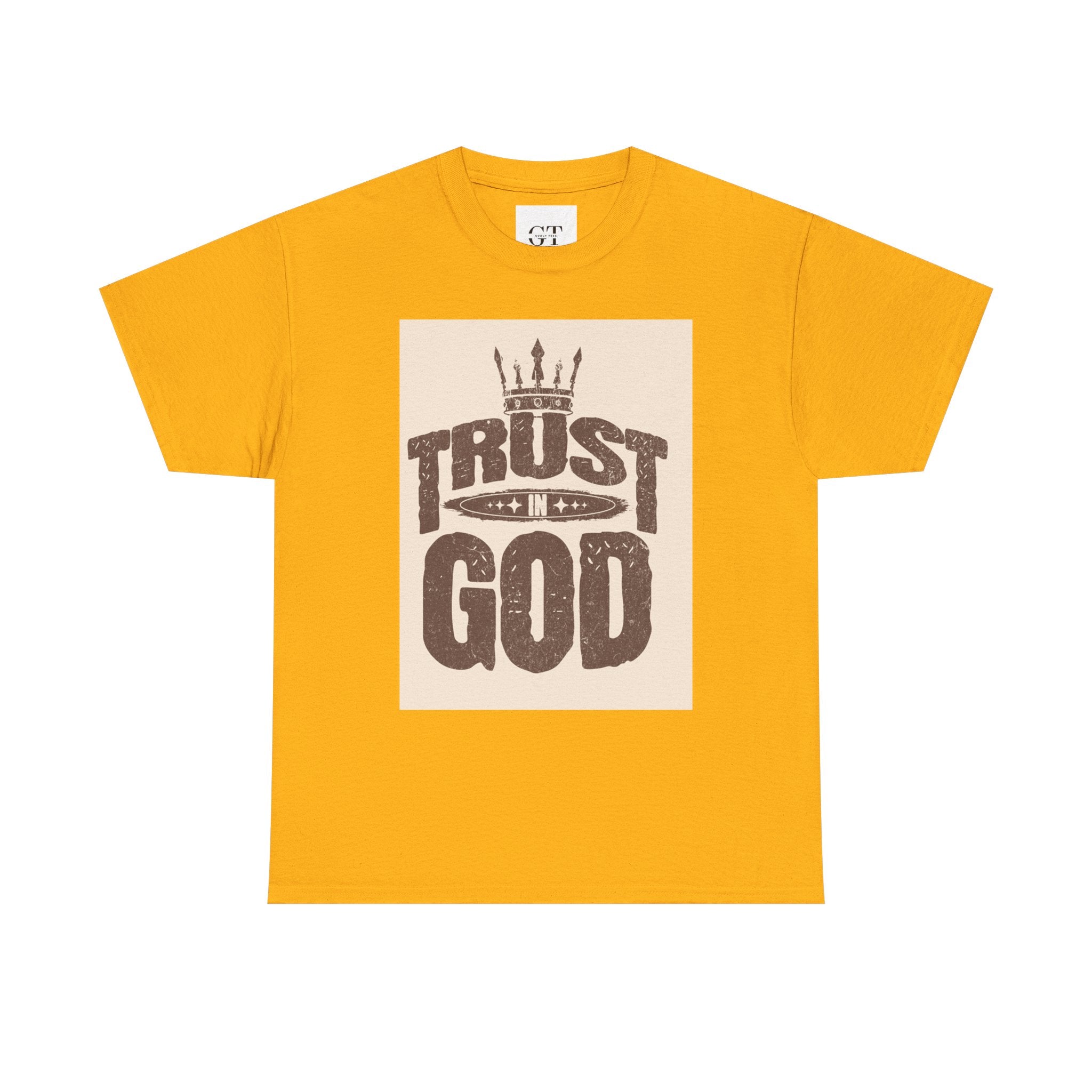 Trust in God T-Shirt | Christian Faith Script Tee