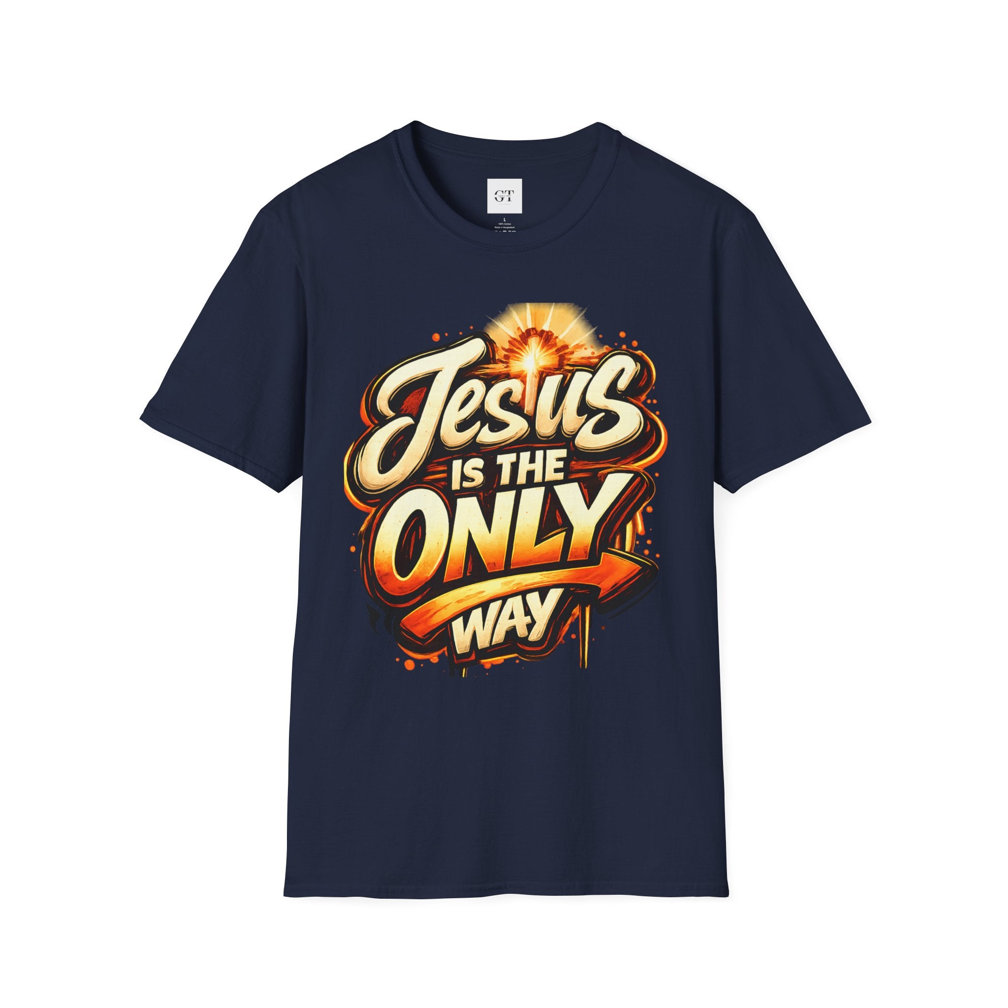 Jesus Is The Only Way" Bold Gospel Tee