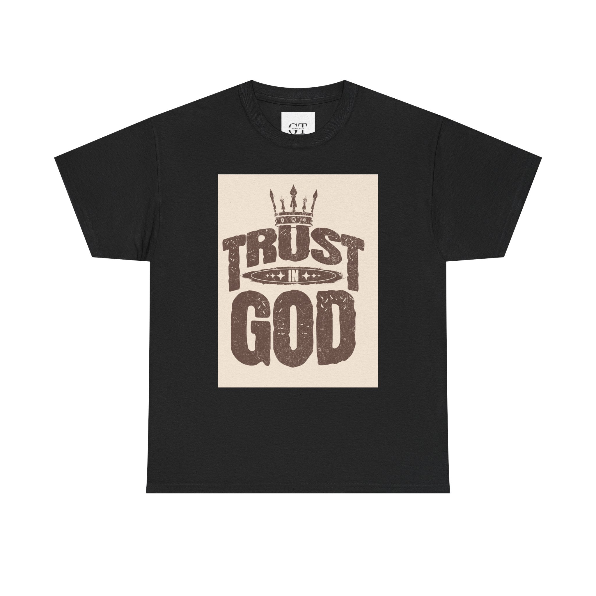 Trust in God T-Shirt | Christian Faith Script Tee