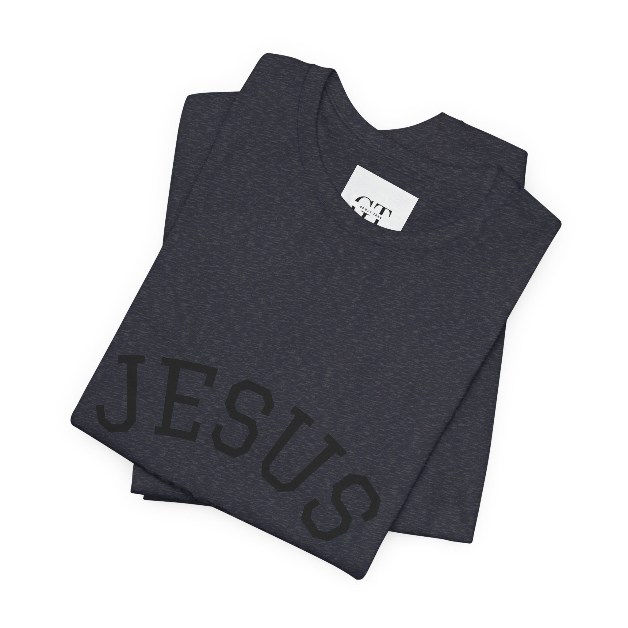 Jesus Paid It All Tee — Christian Faith Graphic T-Shirt (Receipt Back Print)
