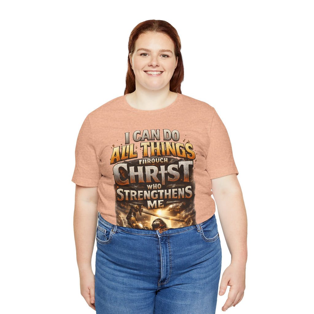 "I Can Do All Things Through Christ" T-Shirt | Philippians 4:13