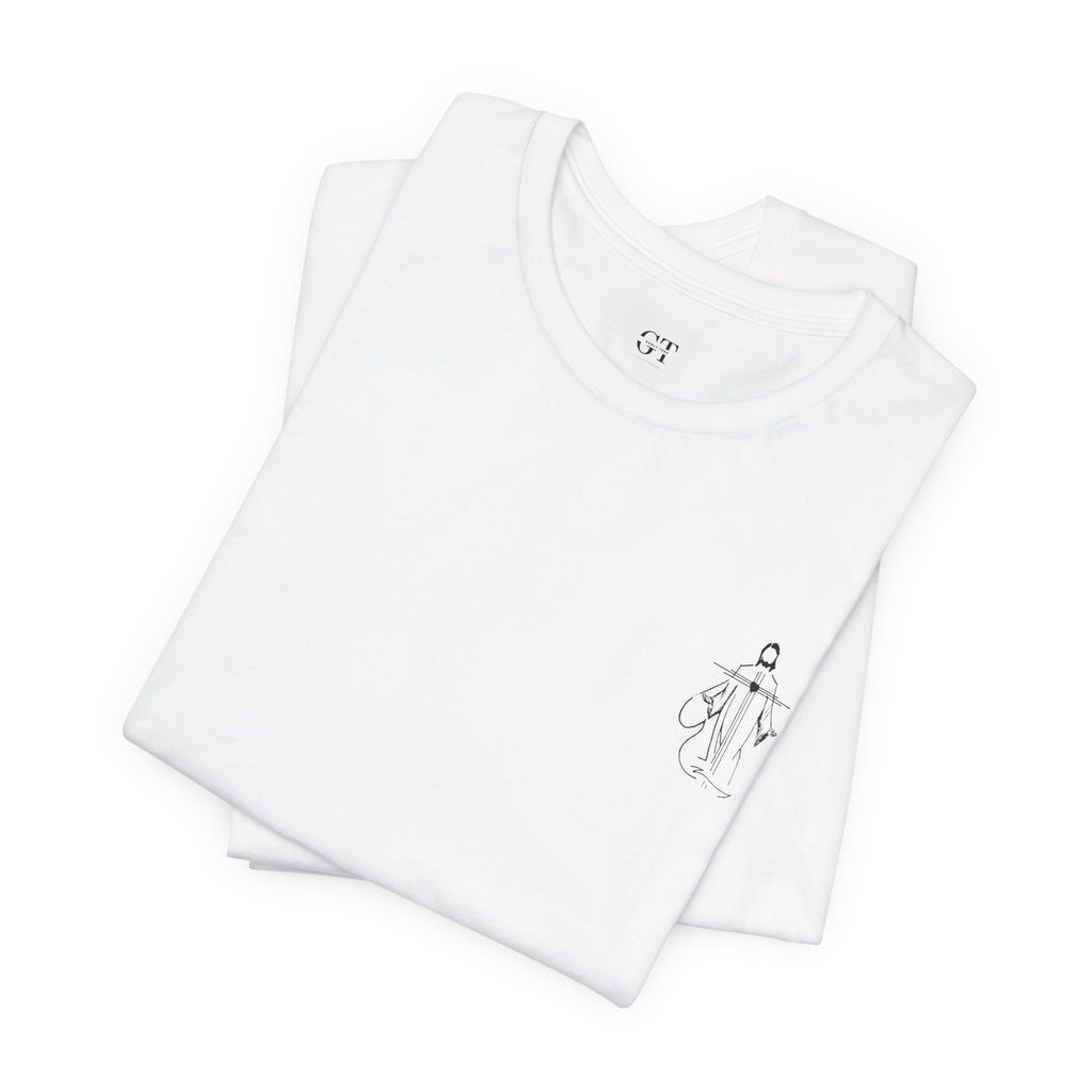 "Jesus Calms the Storm" T-Shirt | Biblical Art Apparel | Matthew 8:23-27