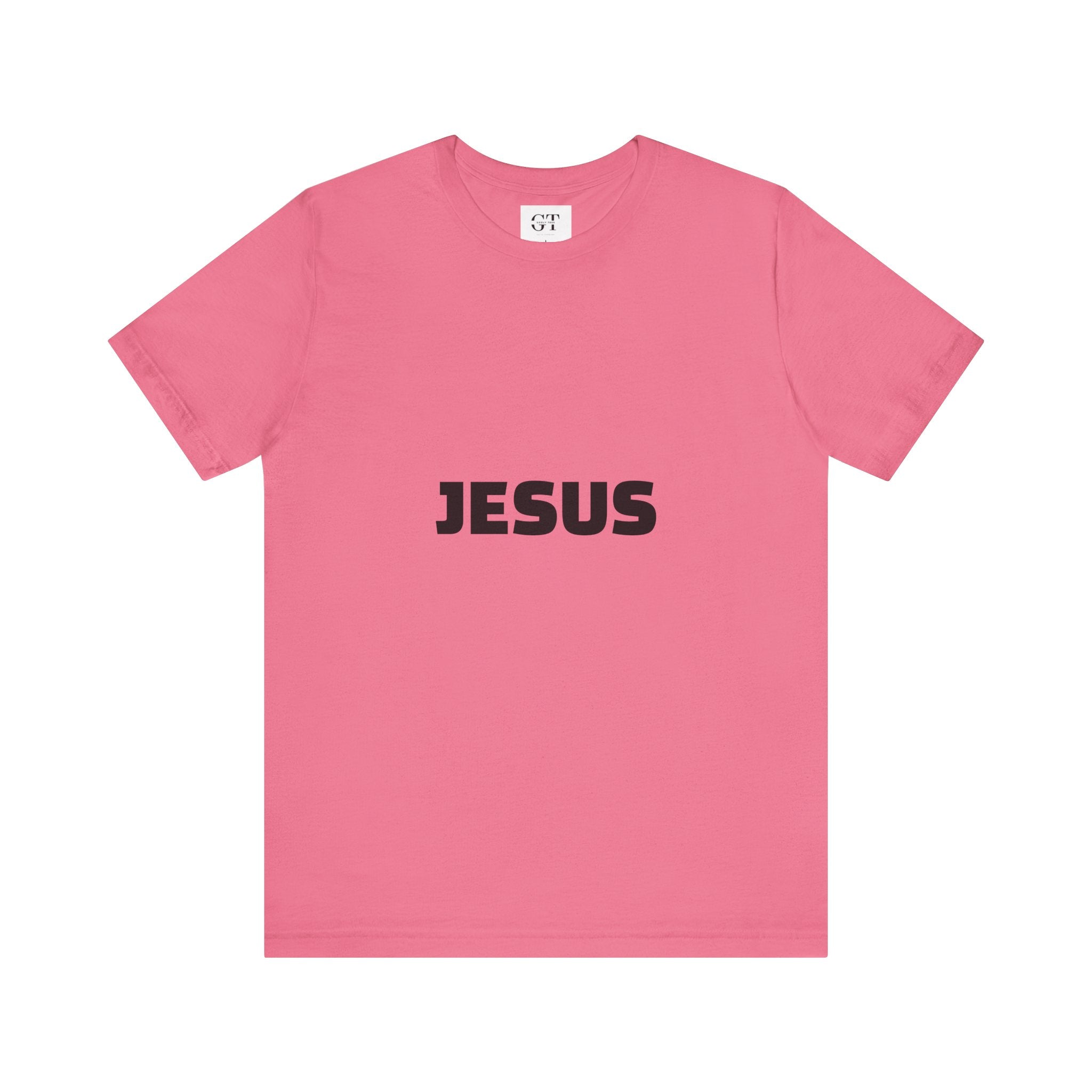 Jesus typography tee | Religious Jesus back graphic tee