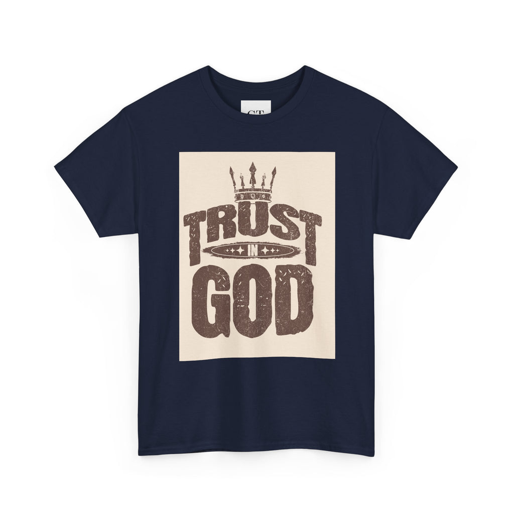 Trust in God T-Shirt | Christian Faith Script Tee