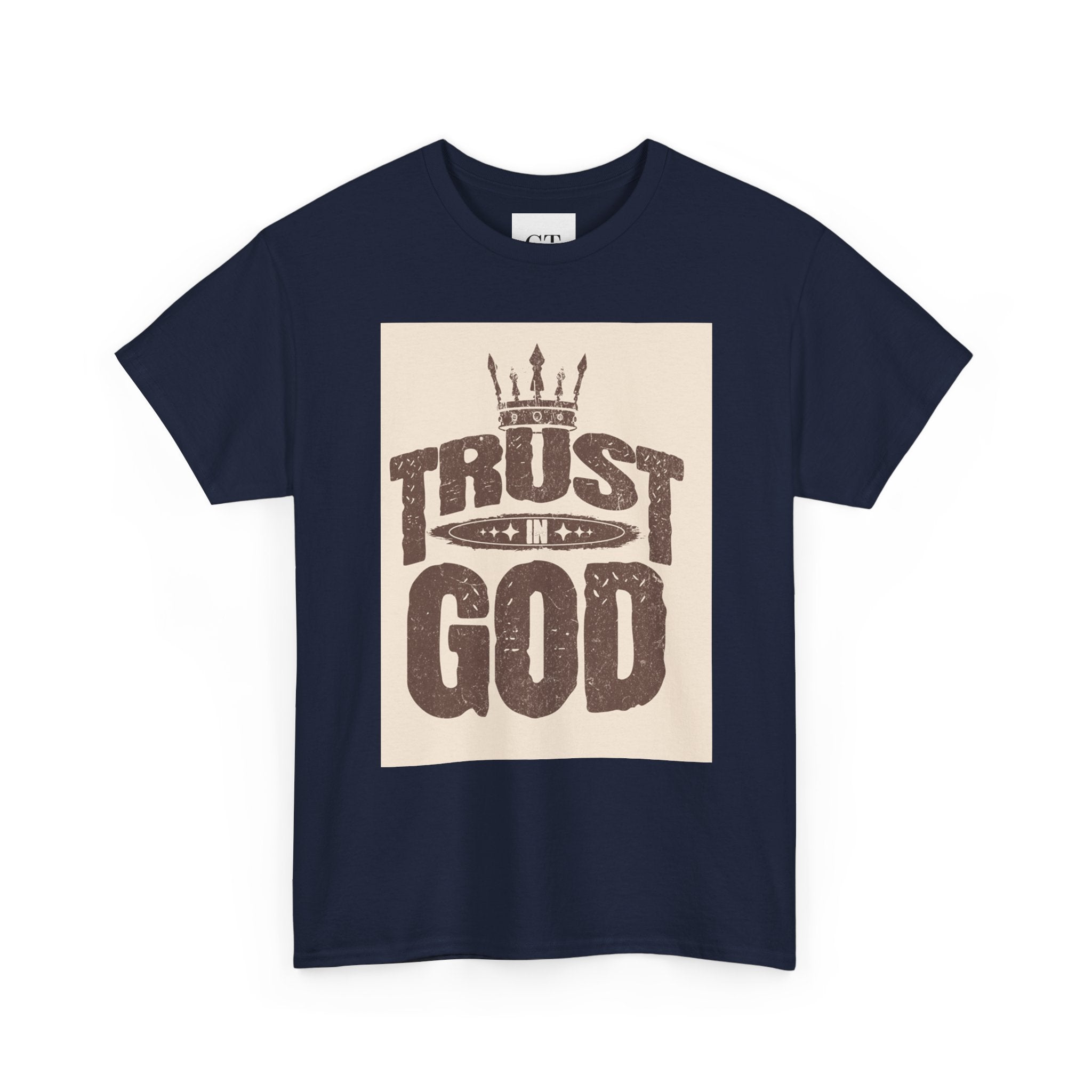 Trust in God T-Shirt | Christian Faith Script Tee