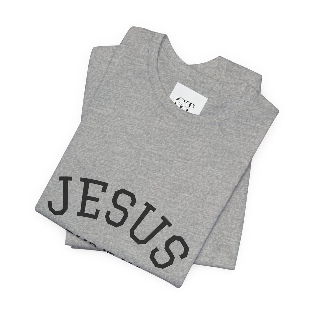 Jesus Paid It All Tee — Christian Faith Graphic T-Shirt (Receipt Back Print)