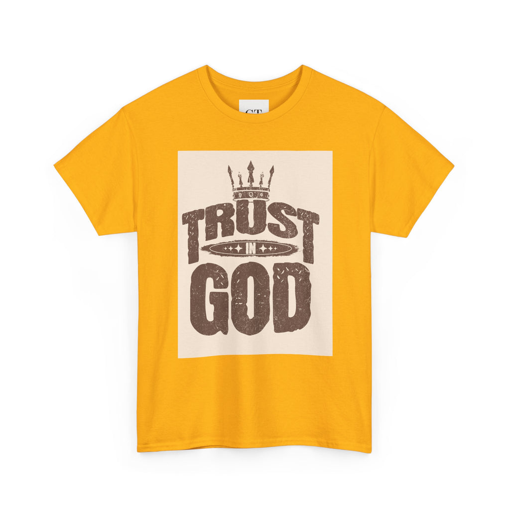 Trust in God T-Shirt | Christian Faith Script Tee