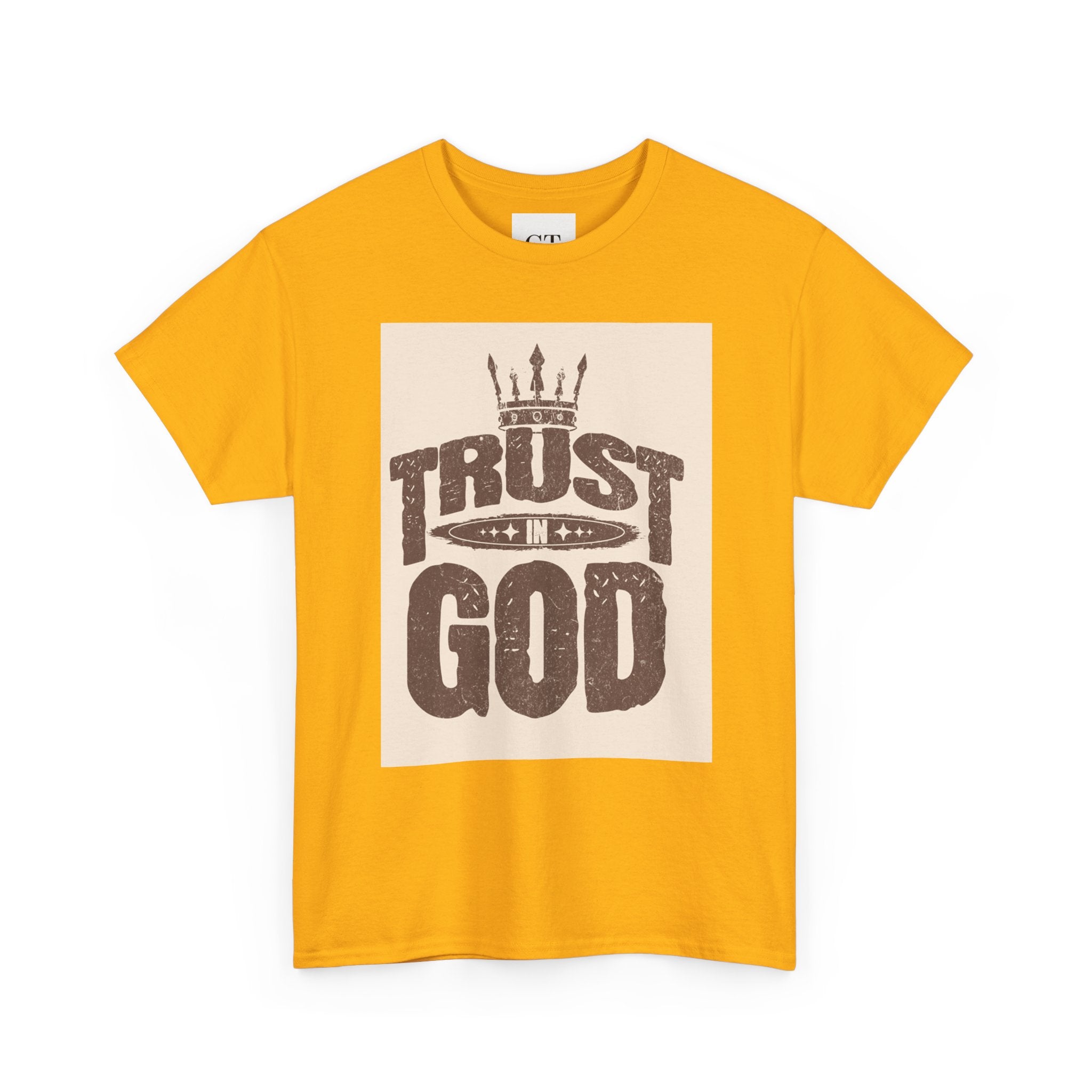 Trust in God T-Shirt | Christian Faith Script Tee