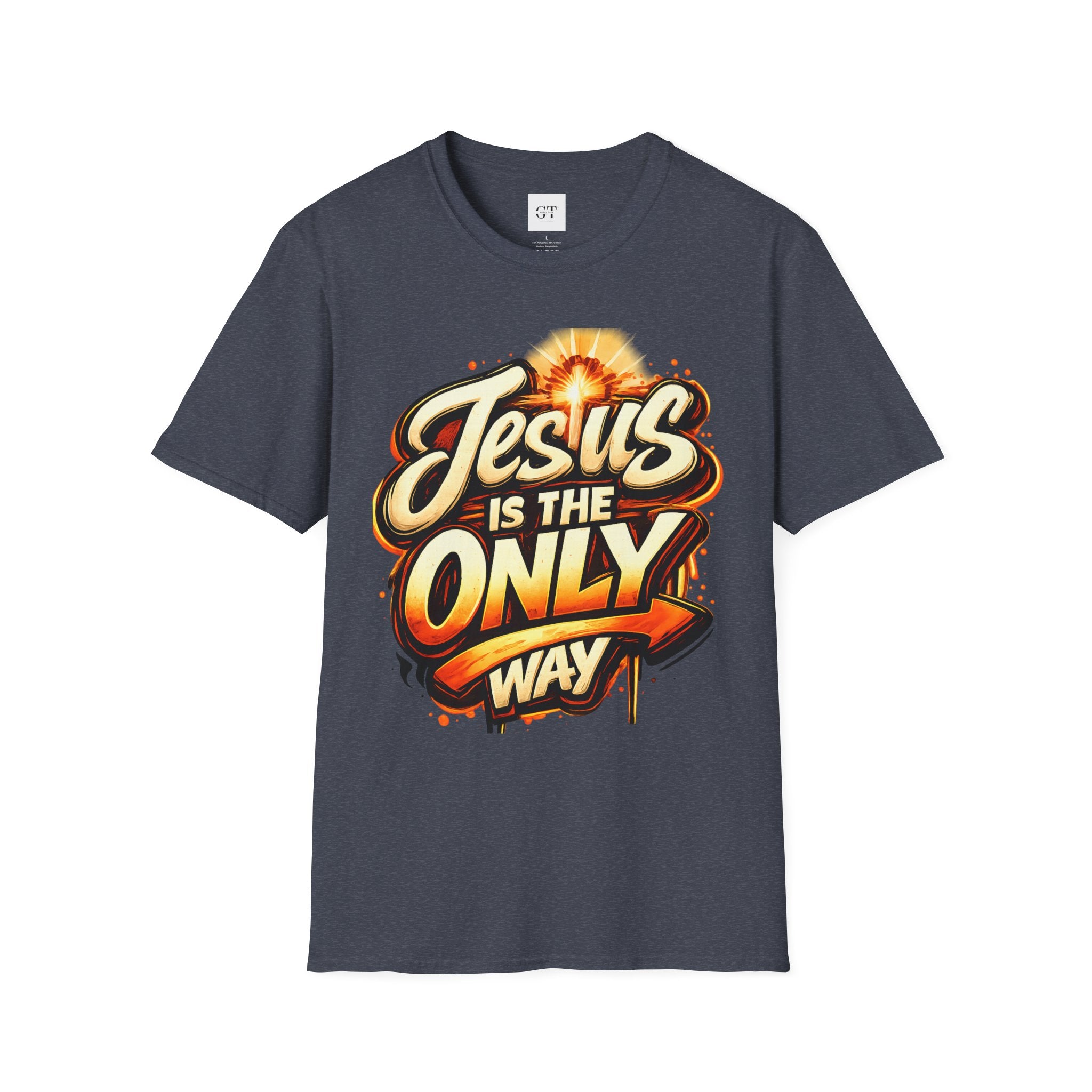 Jesus Is The Only Way" Bold Gospel Tee