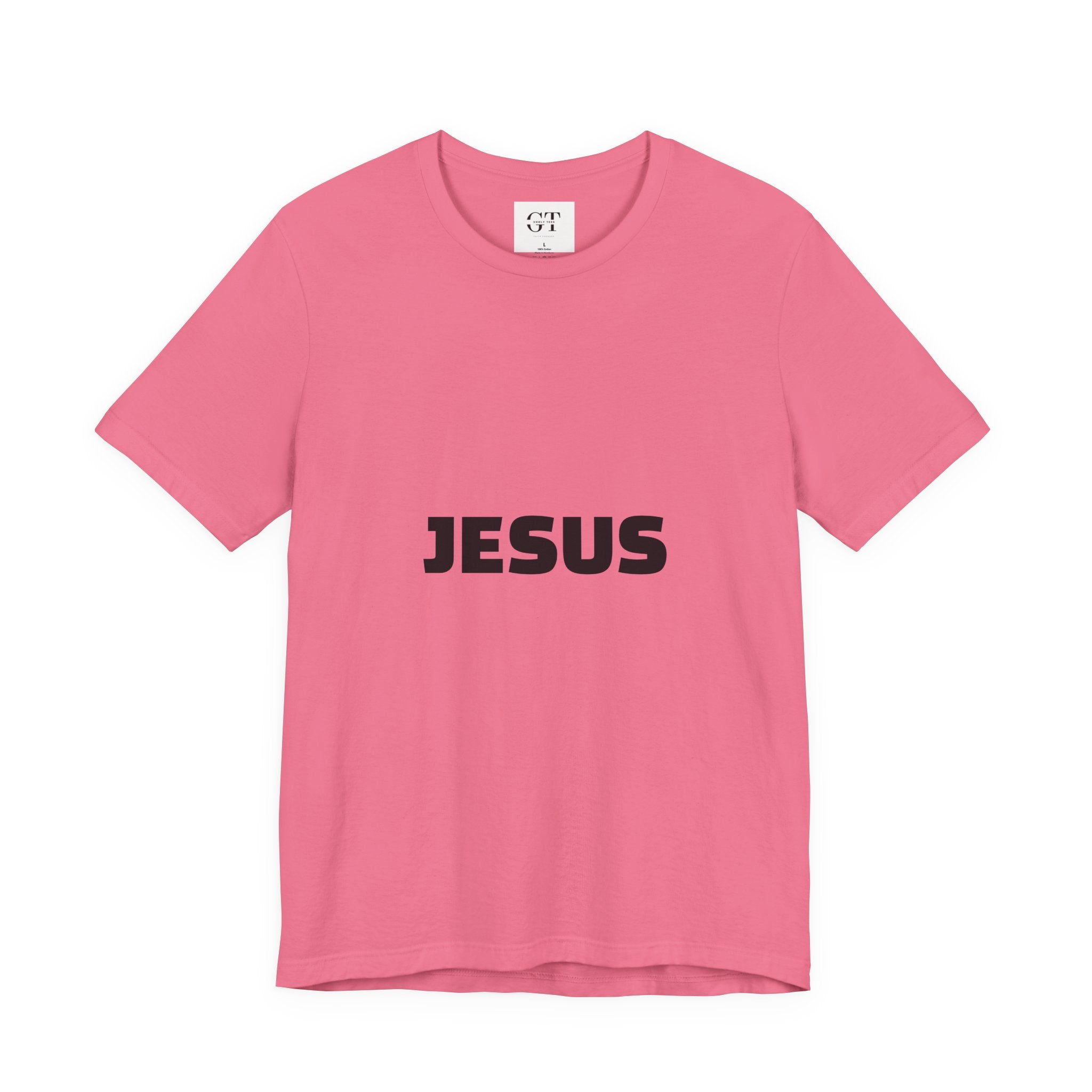 Jesus typography tee | Religious Jesus back graphic tee