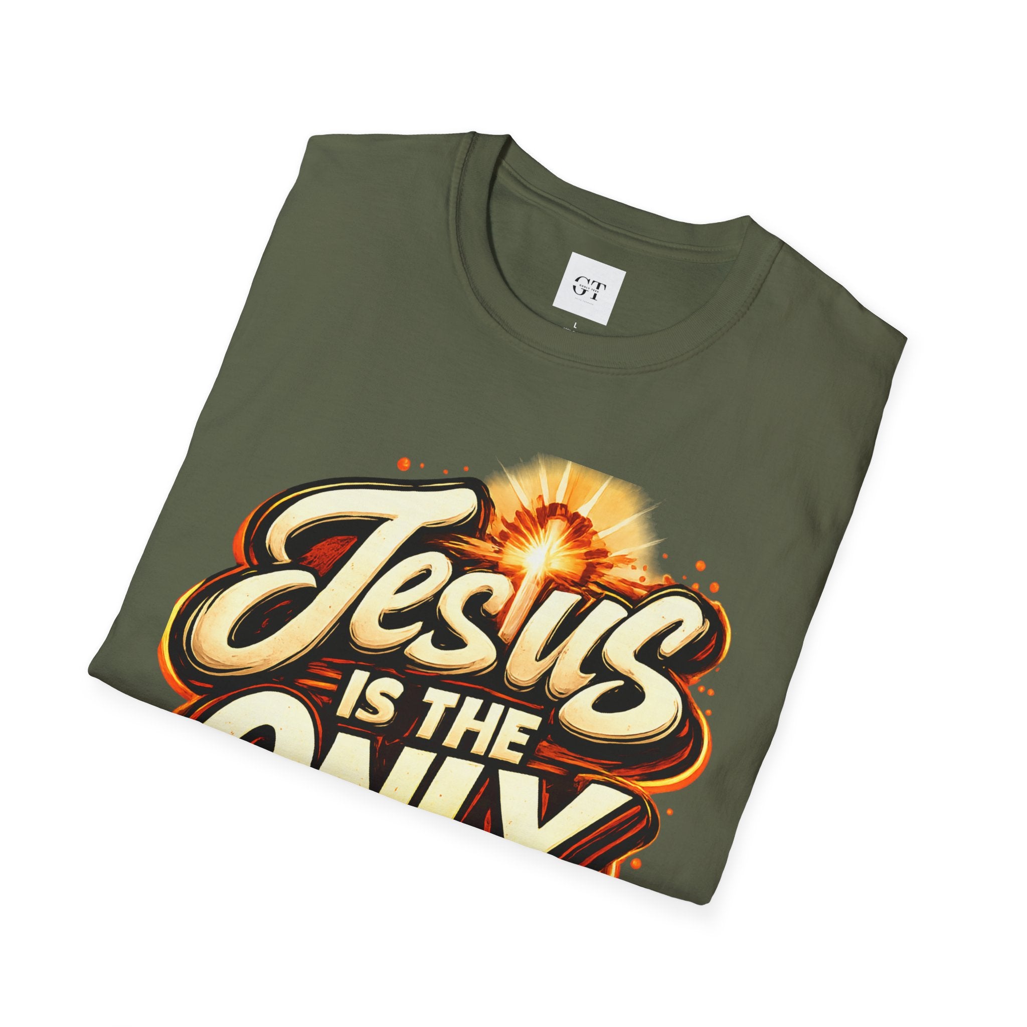 Jesus Is The Only Way" Bold Gospel Tee