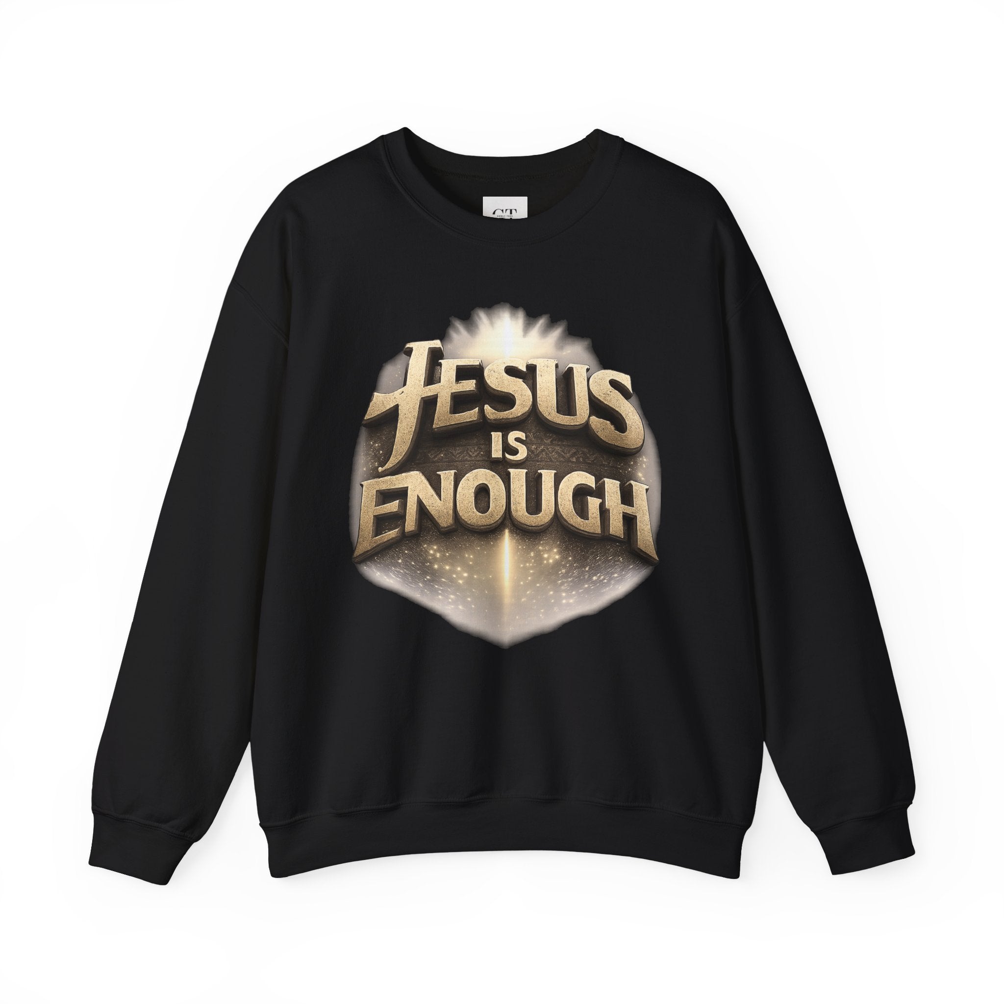 Jesus Is Enough Crewneck Sweatshirt — Faith-Based Christian Pullover