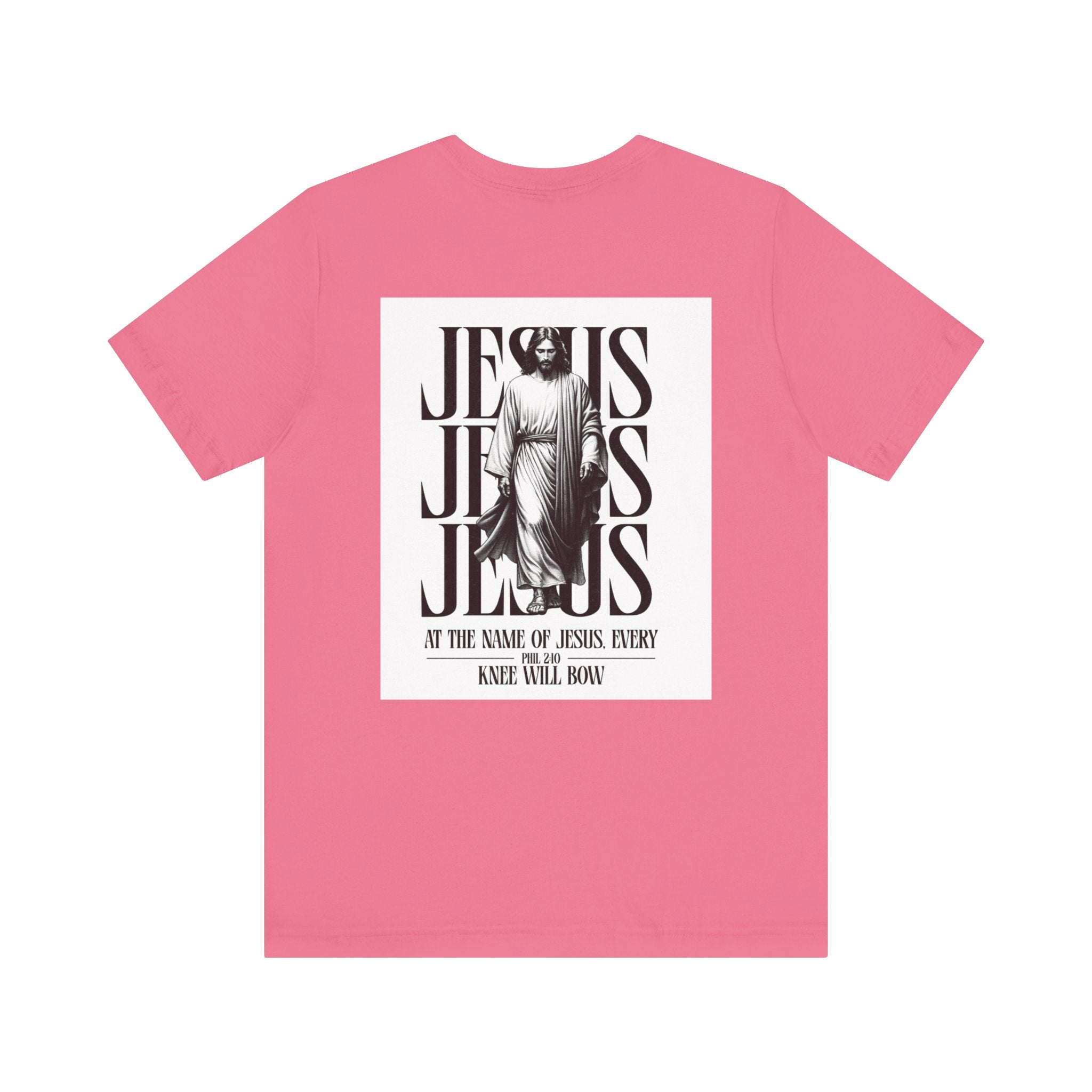 Jesus typography tee | Religious Jesus back graphic tee