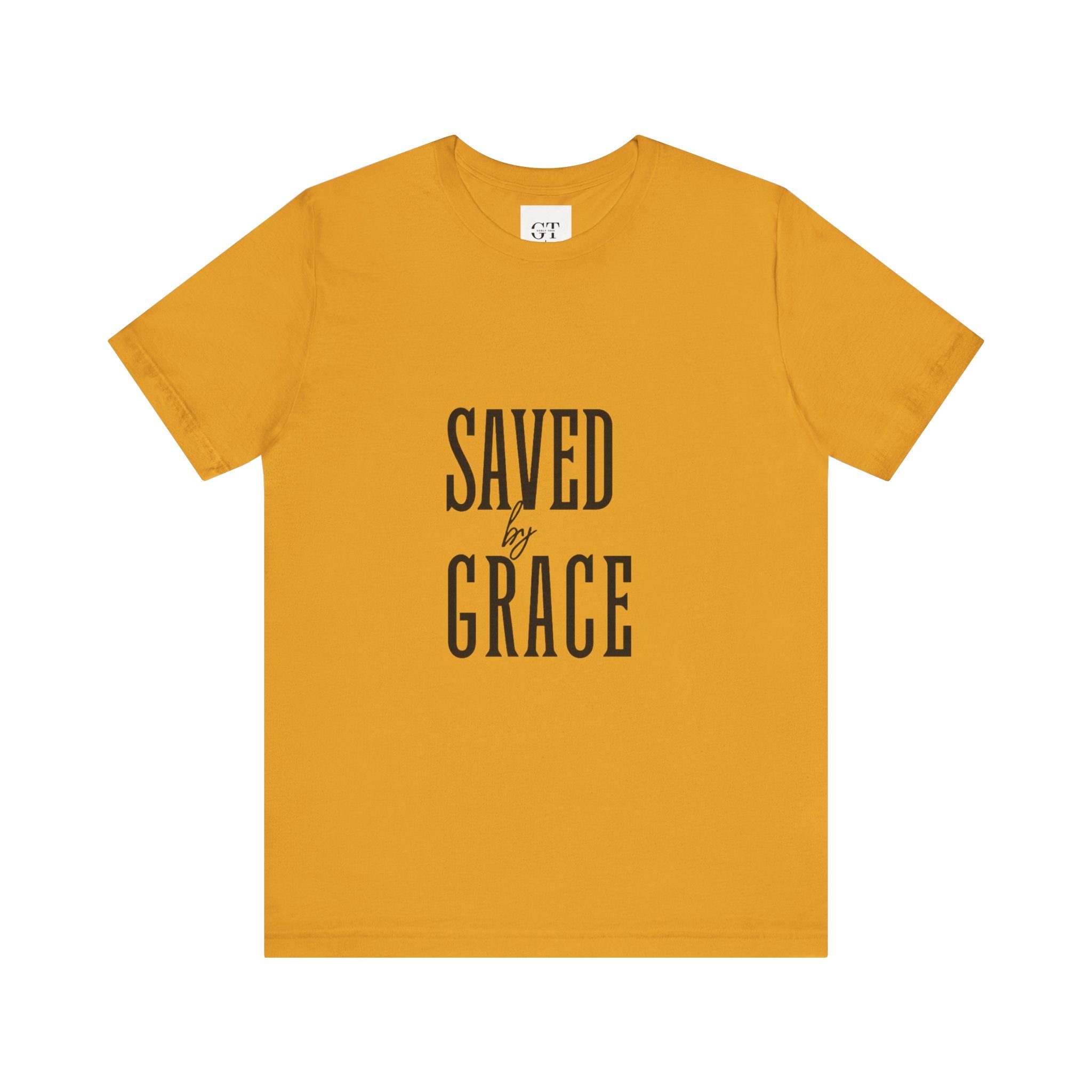 Saved by Grace T-shirt | Christian faith scripture graphic