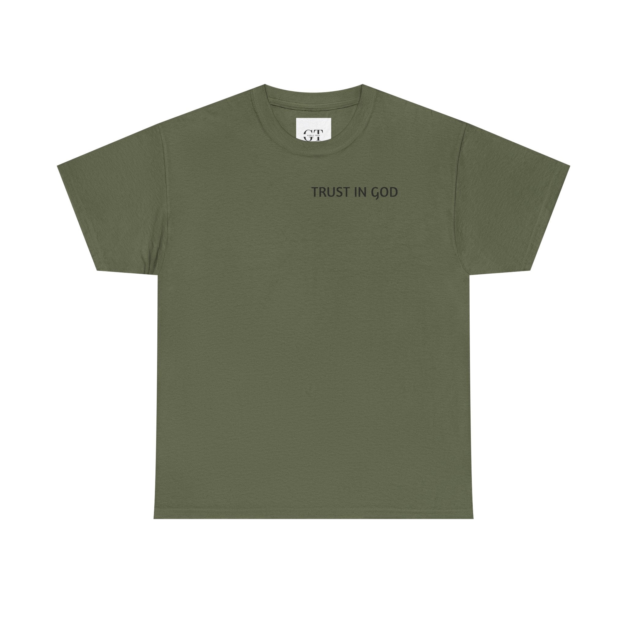 Trust in God T-Shirt | Christian Faith Script Tee