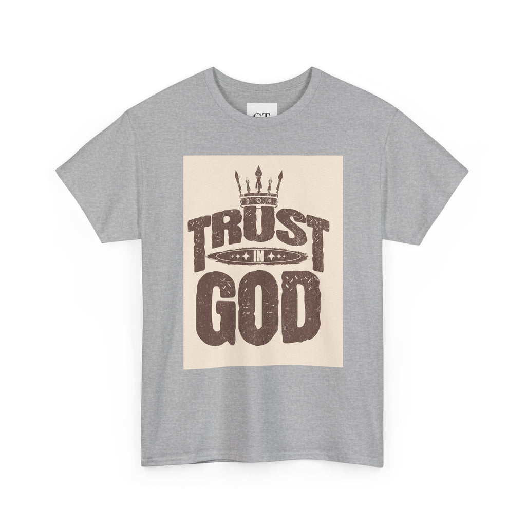 Trust in God T-Shirt | Christian Faith Script Tee
