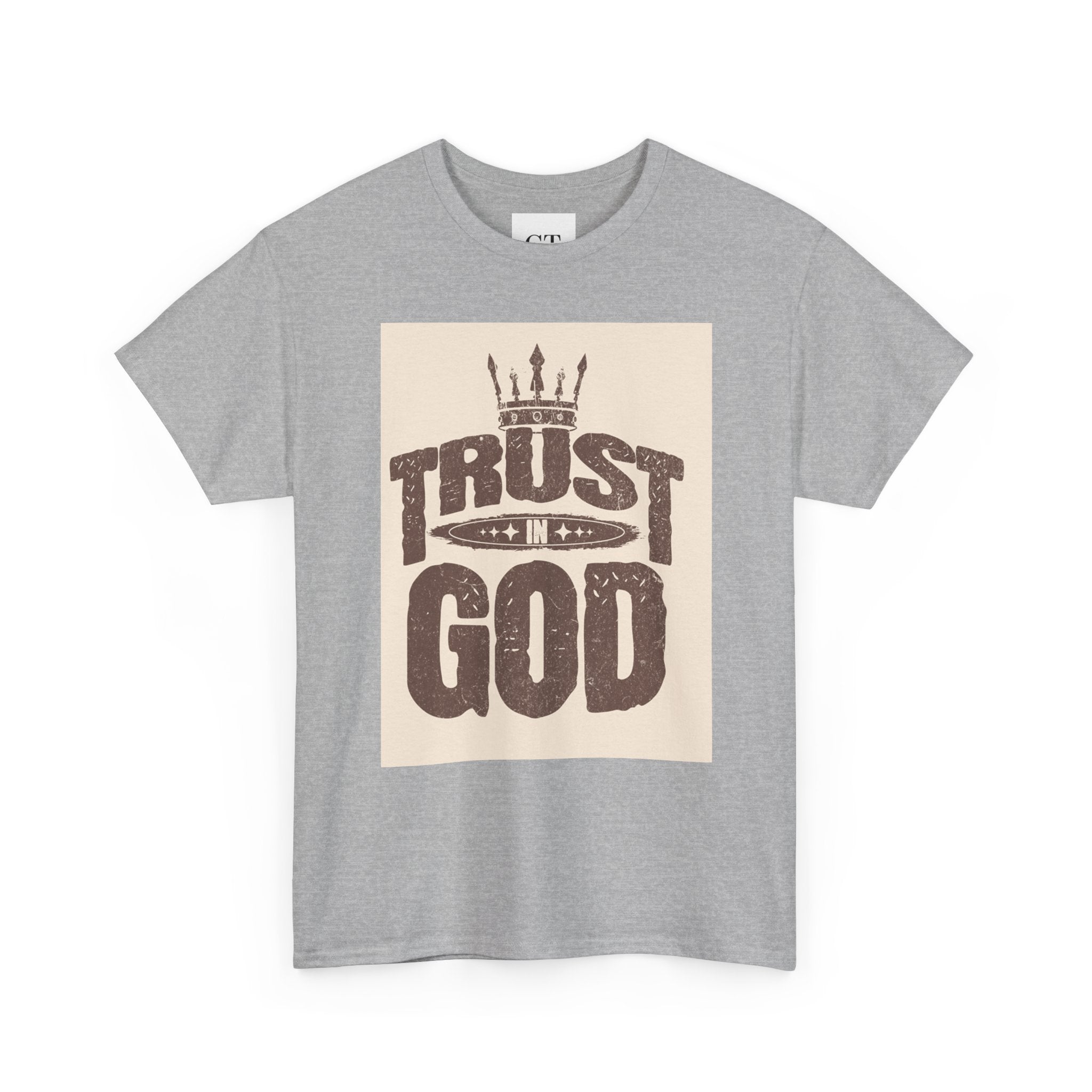 Trust in God T-Shirt | Christian Faith Script Tee