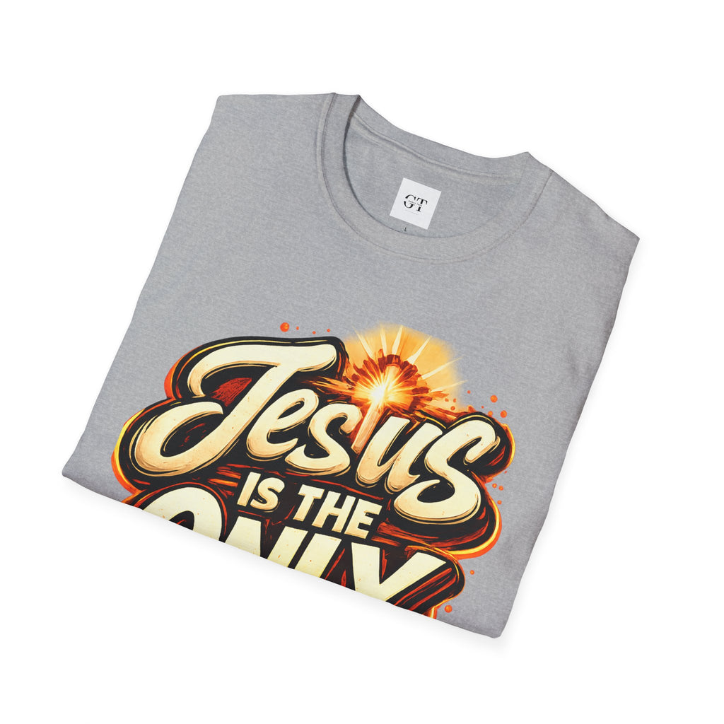 Jesus Is The Only Way" Bold Gospel Tee