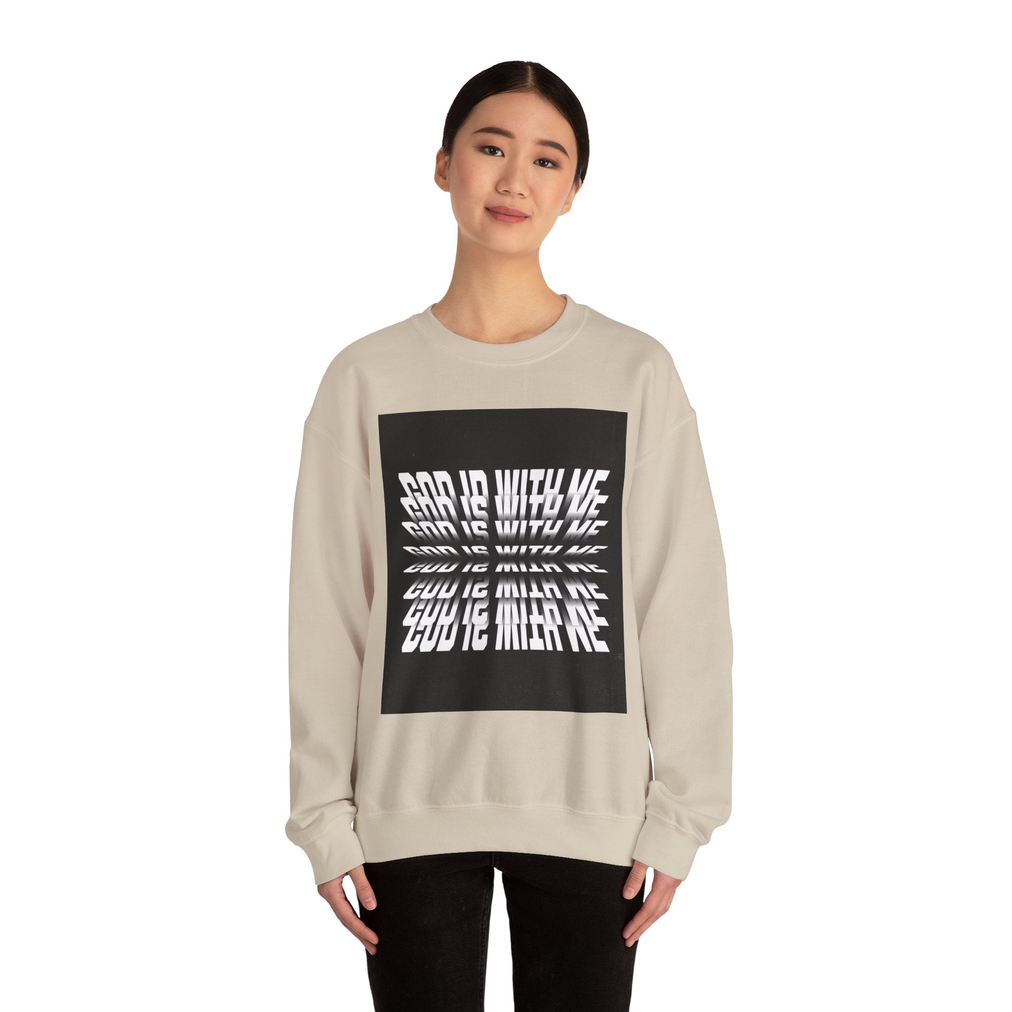 GOD IS WITH ME™ Crewneck Sweatshirt