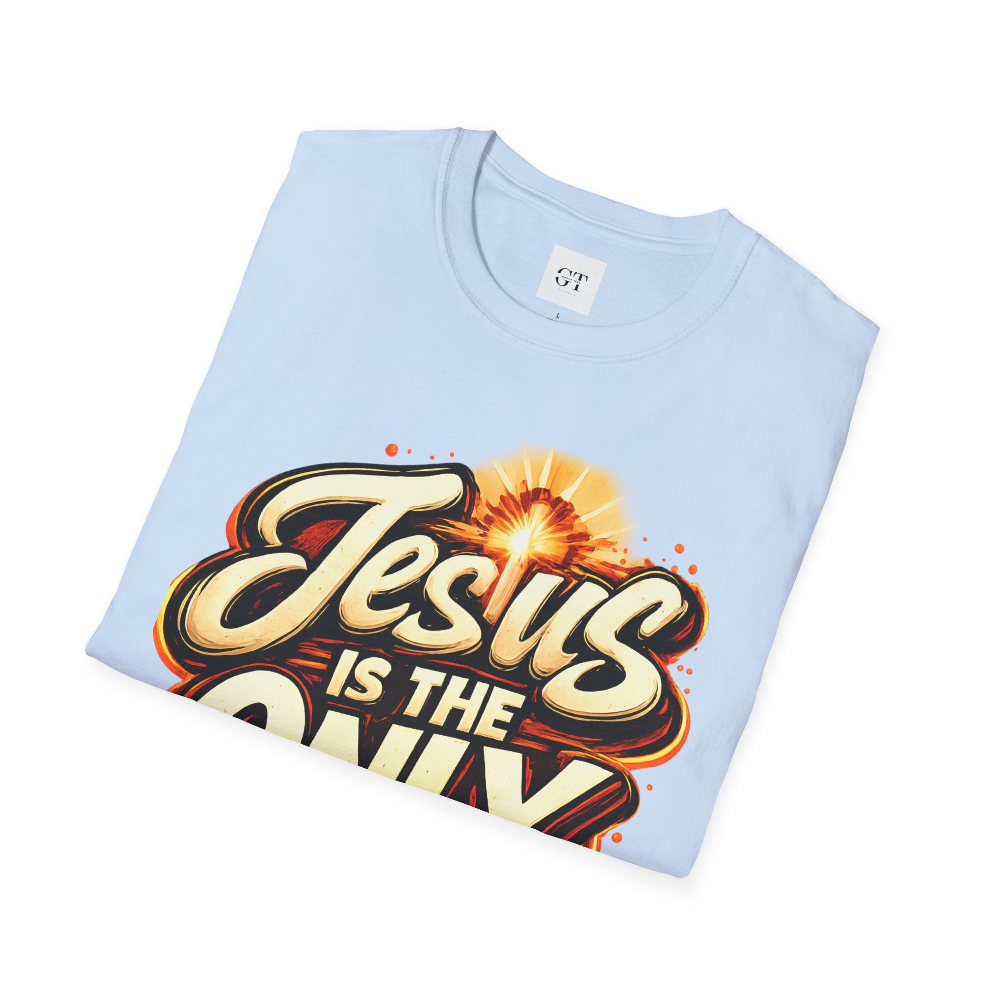 Jesus Is The Only Way" Bold Gospel Tee