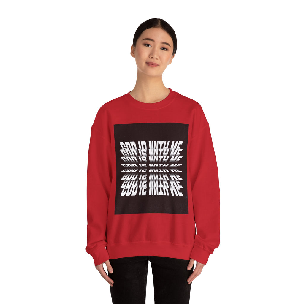 GOD IS WITH ME™ Crewneck Sweatshirt
