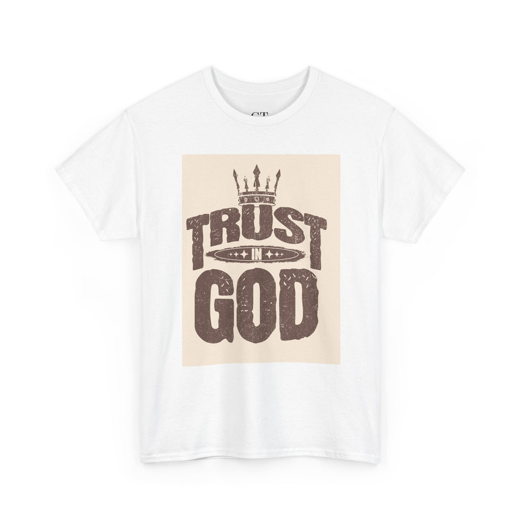 Trust in God T-Shirt | Christian Faith Script Tee