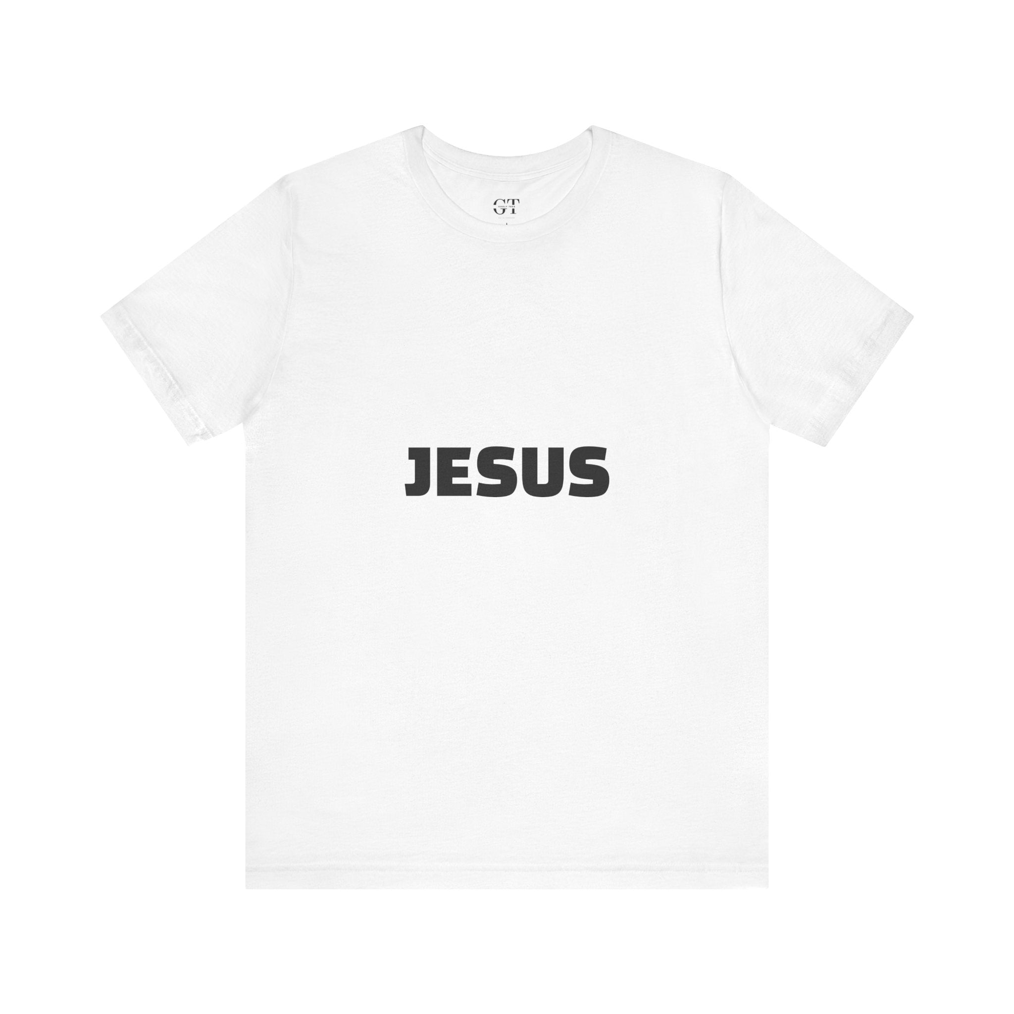 Jesus typography tee | Religious Jesus back graphic tee