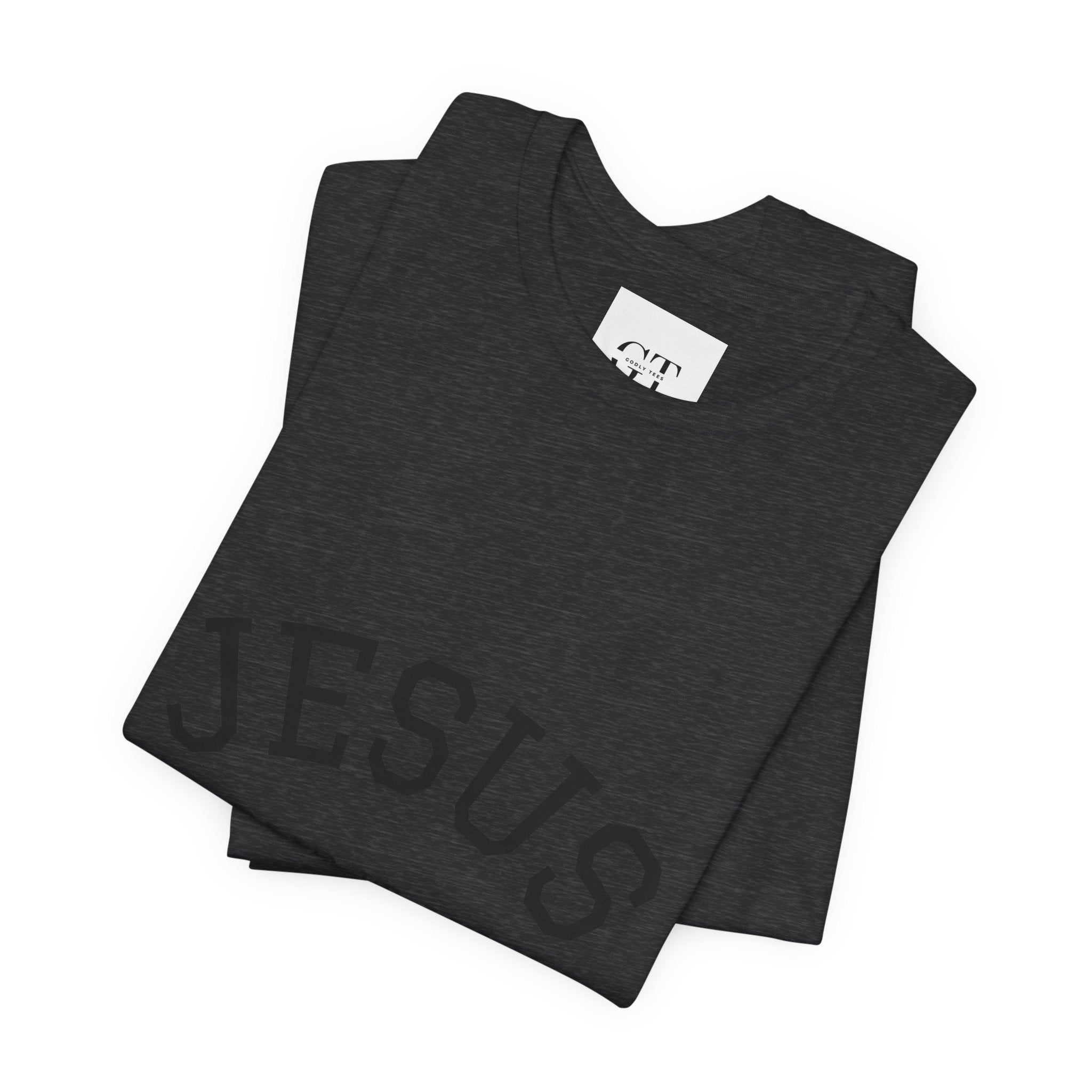 Jesus Paid It All Tee — Christian Faith Graphic T-Shirt (Receipt Back Print)