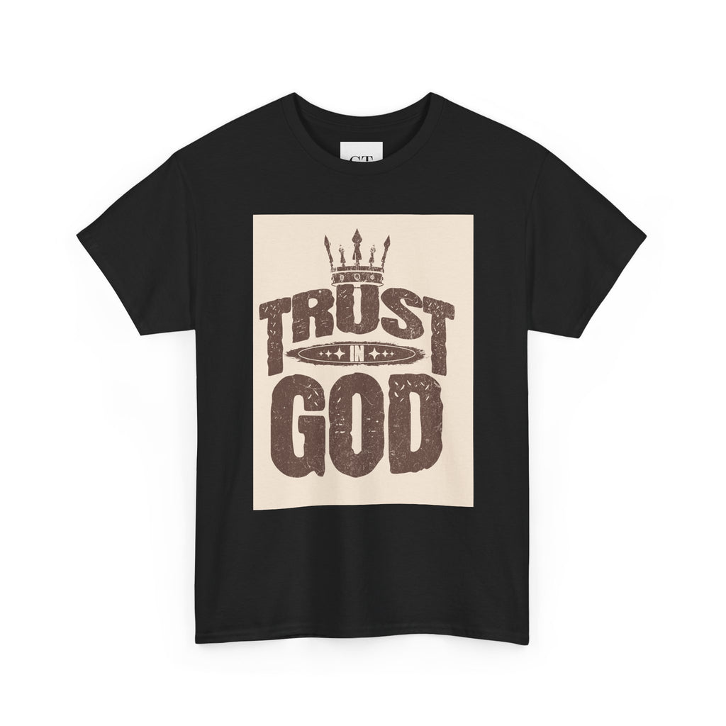 Trust in God T-Shirt | Christian Faith Script Tee