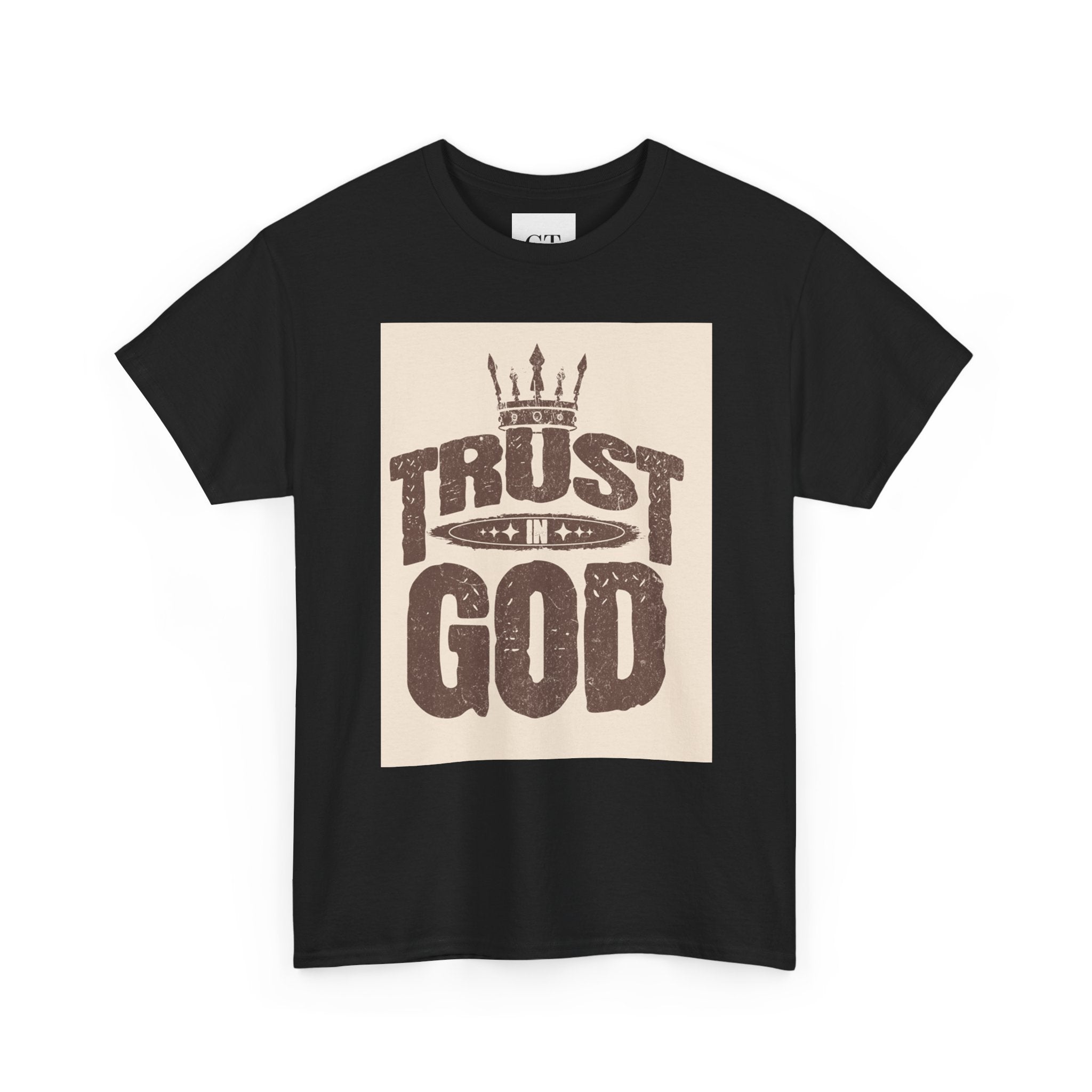 Trust in God T-Shirt | Christian Faith Script Tee