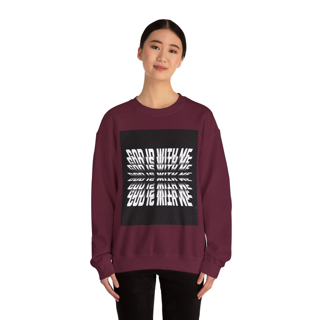 GOD IS WITH ME™ Crewneck Sweatshirt
