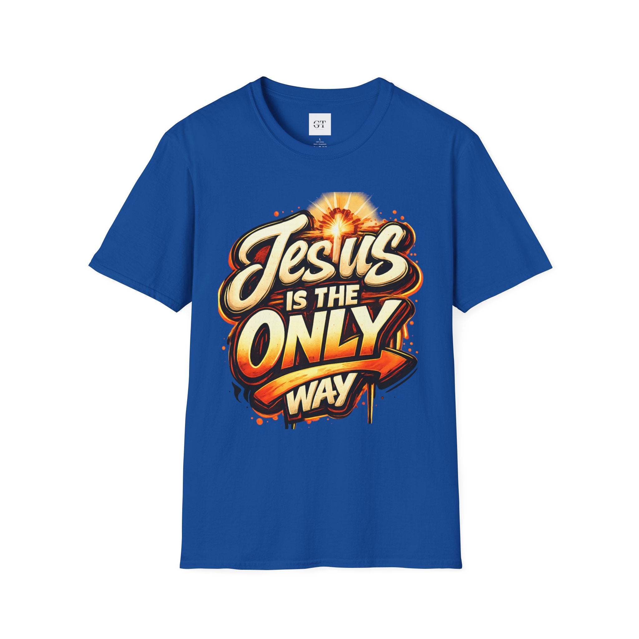 Jesus Is The Only Way" Bold Gospel Tee