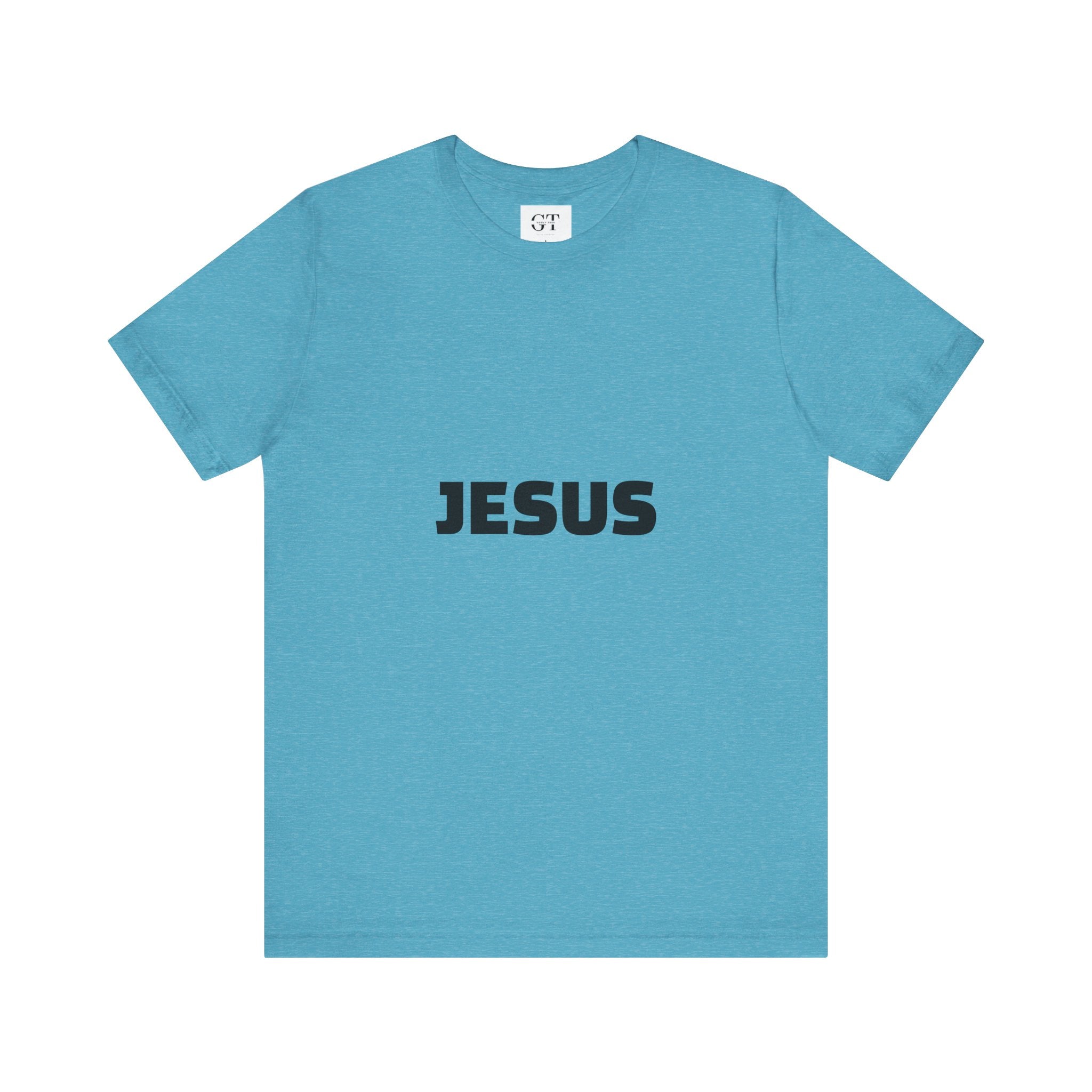 Jesus typography tee | Religious Jesus back graphic tee