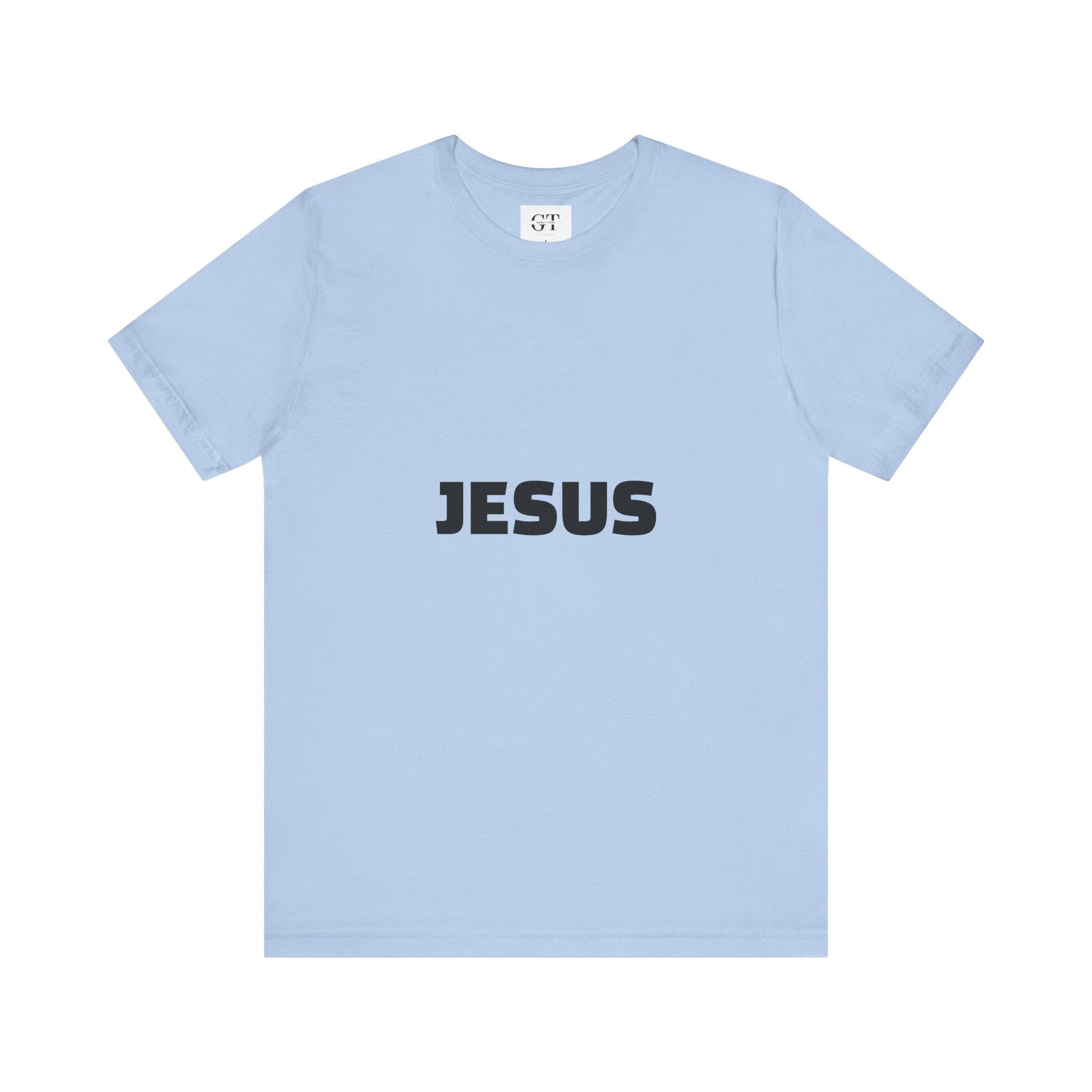 Jesus typography tee | Religious Jesus back graphic tee
