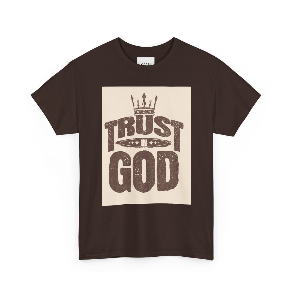Trust in God T-Shirt | Christian Faith Script Tee