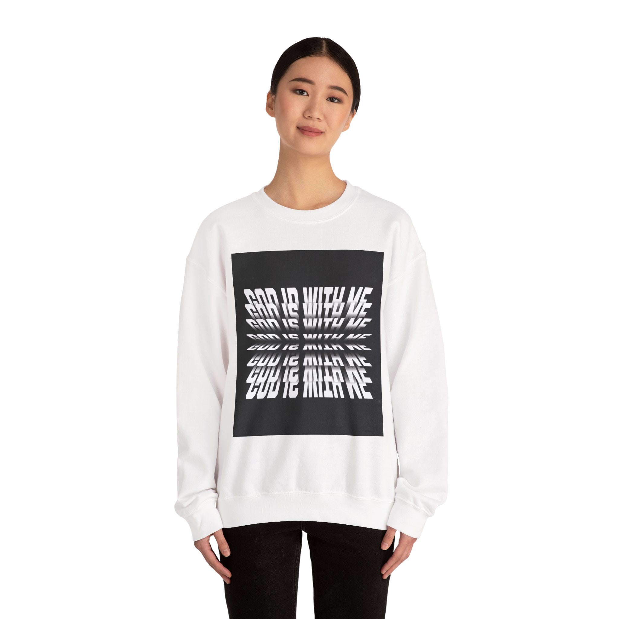 GOD IS WITH ME™ Crewneck Sweatshirt