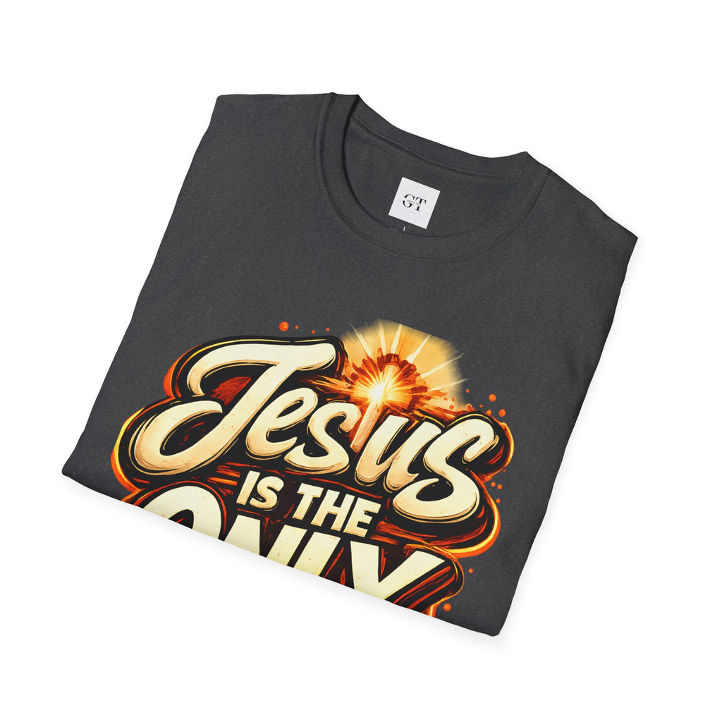 Jesus Is The Only Way" Bold Gospel Tee
