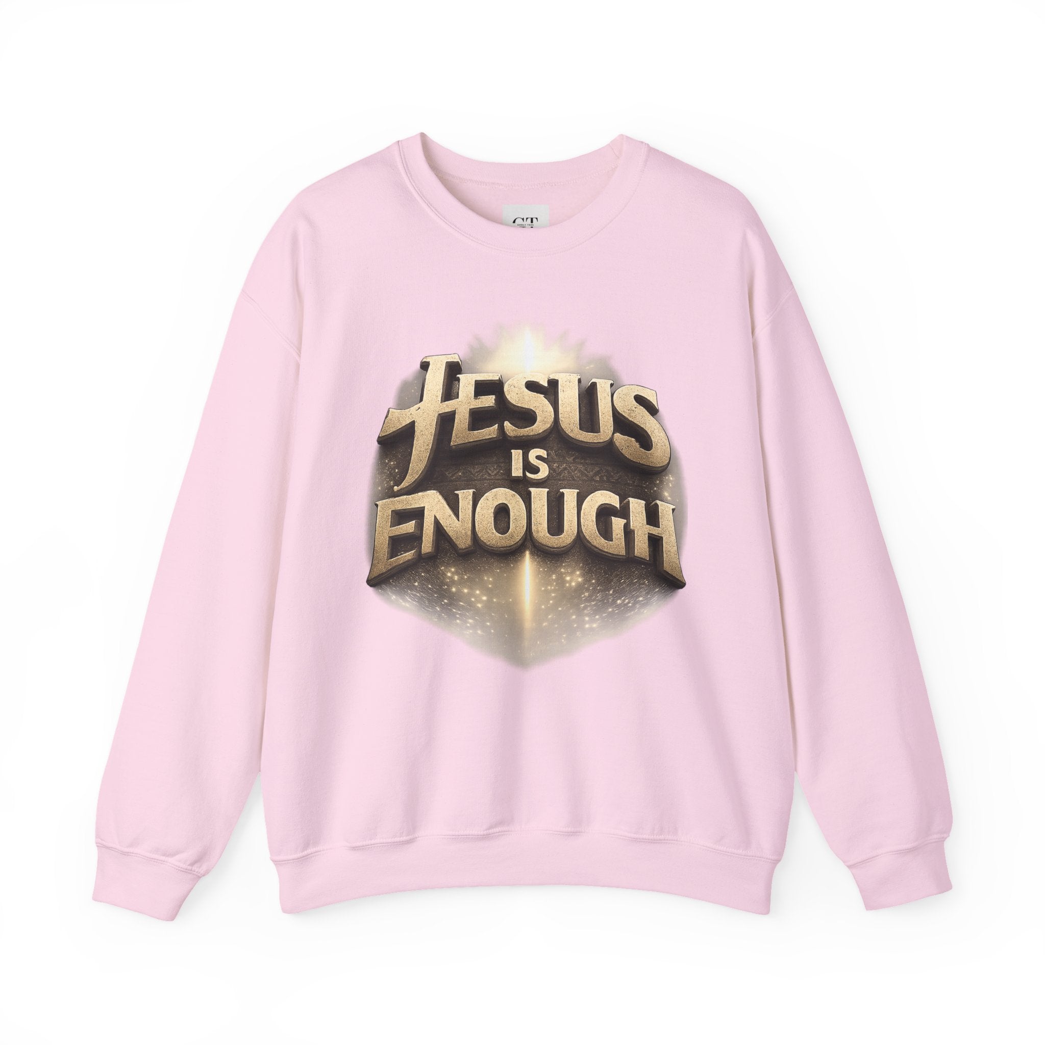 Jesus Is Enough Crewneck Sweatshirt — Faith-Based Christian Pullover