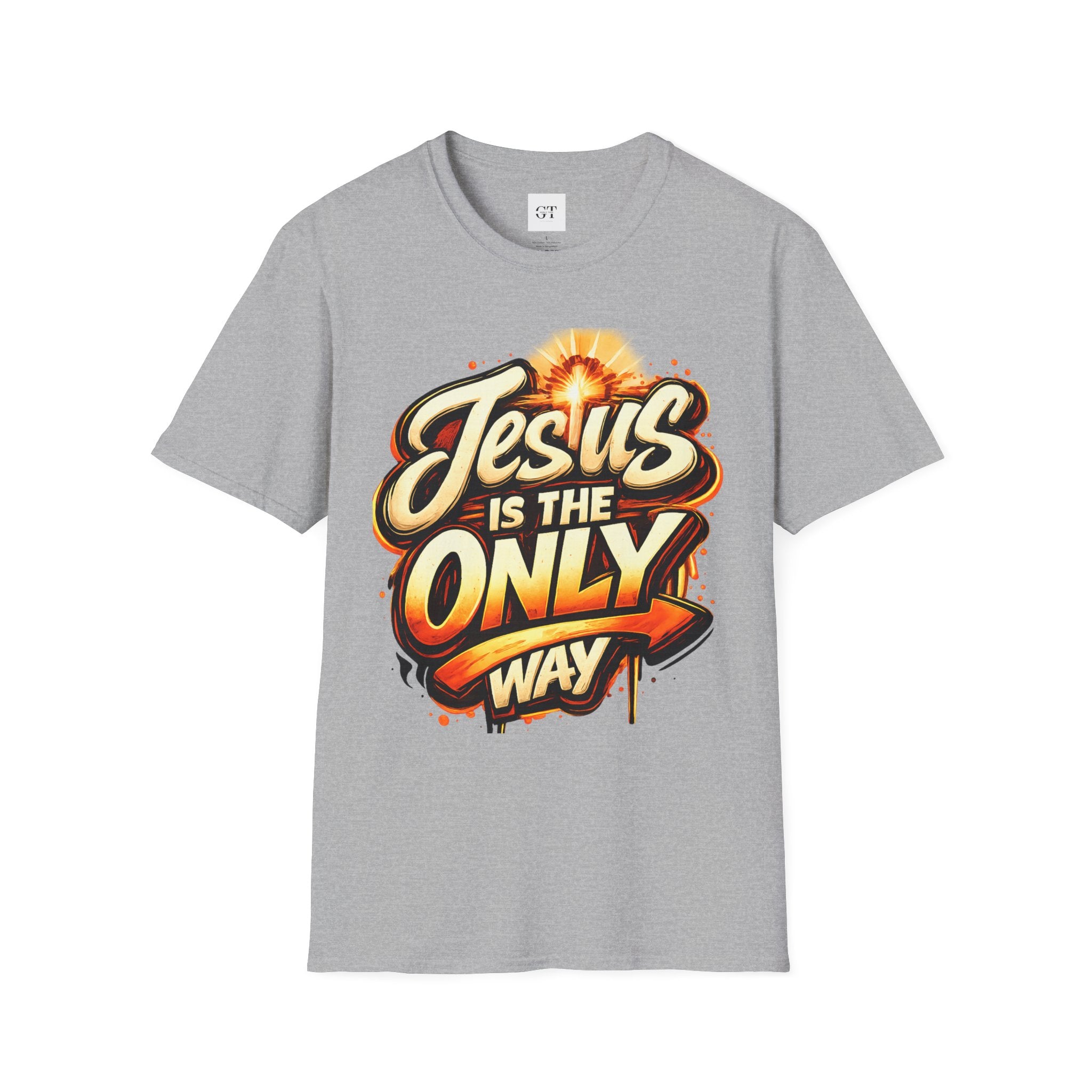 Jesus Is The Only Way" Bold Gospel Tee