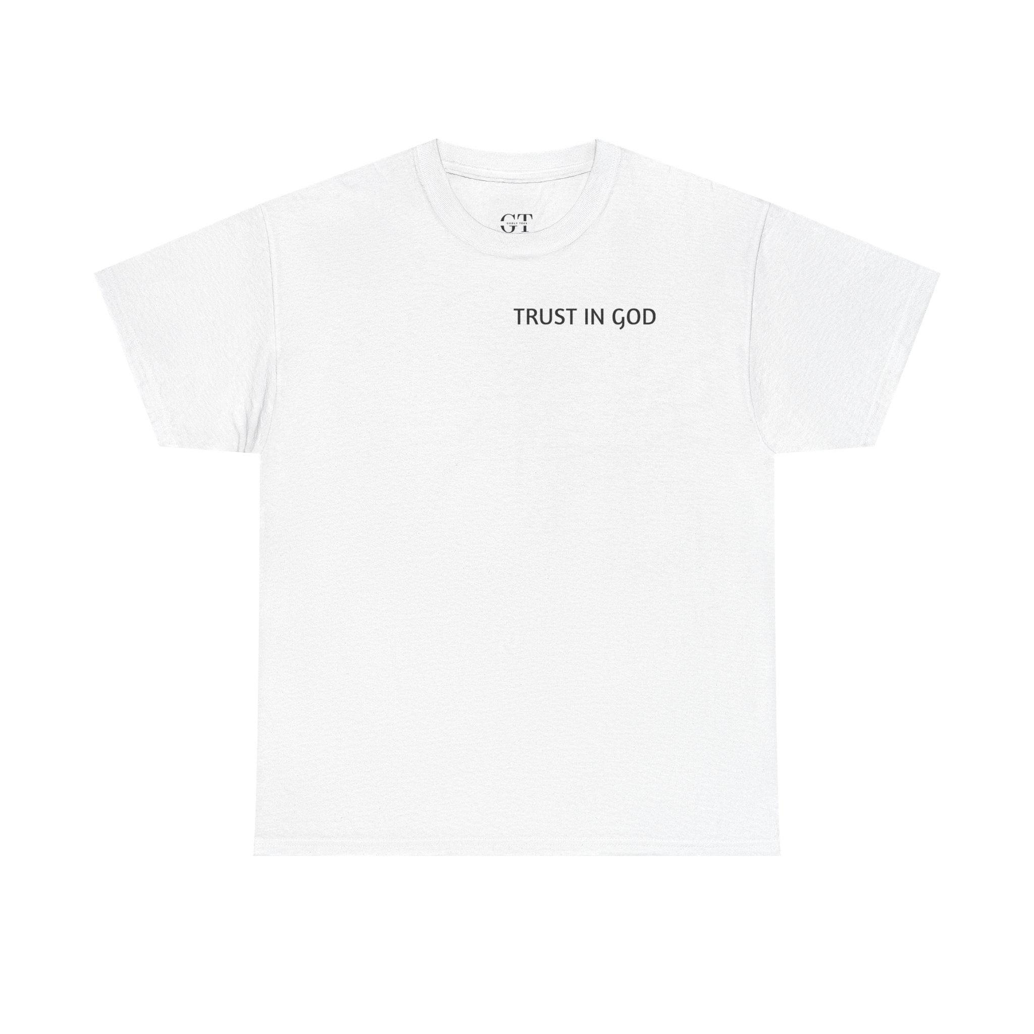 Trust in God T-Shirt | Christian Faith Script Tee